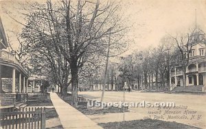 Broadway looking toward Mansion House & Park - Monticello, New York NY  