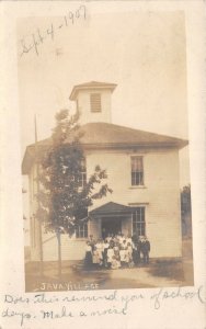 US5683 java village real photo family new york usa Strykersville Sheldon