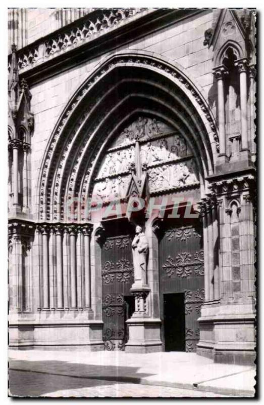 Old Postcard Vannes potche of Saint Pierre Cathedral