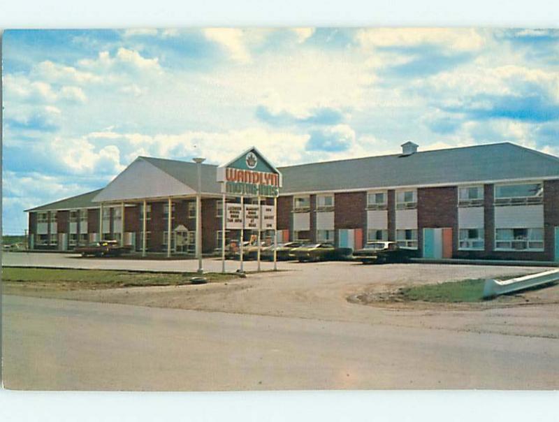 Unused Pre-1980 WANDLYN MOTEL IN PORT HAWKESBURY Nova Scotia CANADA u2580