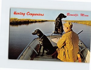 Postcard Hunting Companions Bemidji Minnesota USA