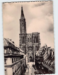 Postcard Cathédrale Notre-Dame-de-Strasbourg France