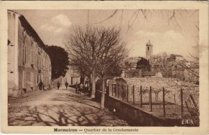 CPA MORMOIRON Quartier de la Gendarmerie (1086546)