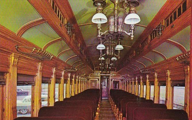 Trains Strasburg Railroad Route 741 Interior Of Passenger Coach #3556