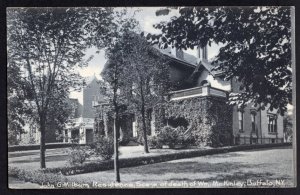 NY BUFFALO John G Milburn Residence, Scene of death of Wm McKinley Und/B