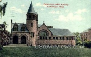 Cambridge Public Library - Massachusetts MA  