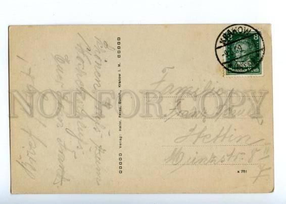 144809 POLAND GERMANY KRAKOW i. M. Vintage postcard