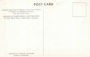 Arkansas Territorial Restoration Little Rock AK Vintage White Border Post Card