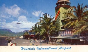Postcard View of Honolulu International Airport.     aa6