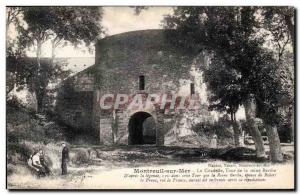 Montreuil sur Mer - The Citadel - Queen Bertha Tower Old Postcard