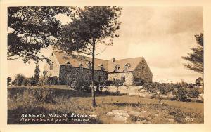 Kennebunkport ME Kenneth Roberts Residence RPPC Postcard