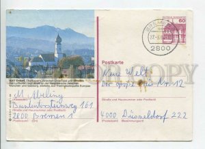 449820 GERMANY 1984 year Endorf Bremen cancellation POSTAL stationery postcard