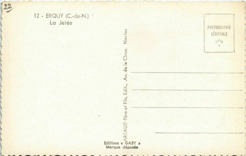 CPA ERQUY La Jetee (1147478)