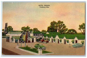 c1930's Motel Dixiana Court Cafe Vicksburg Mississippi MS Vintage Postcard