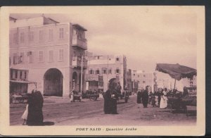 Egypt Postcard - Port Said - Quartier Arabe   RS8970
