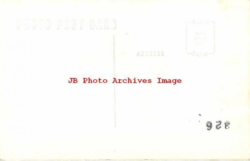 KS, Horton, Kansas, RPPC, Post Office Building, Entrance View, Photo