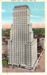 Vintage Postcard 1937 Sterick Historic Building 29 Story Tower Memphis Tennessee