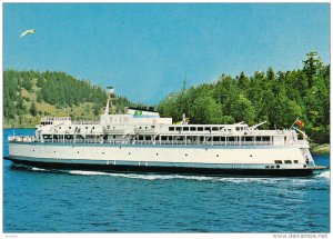 M.V. Queen of Victoria, VICTORIA, British Columbia, Canada, 50-70's