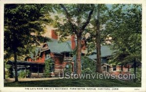 Mark Twains Residence - Hartford, Connecticut CT