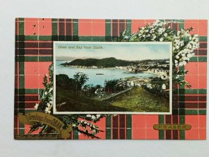 Vintage Postcard Oban and Bay from South Greetings Oban Argylishire New Zealand