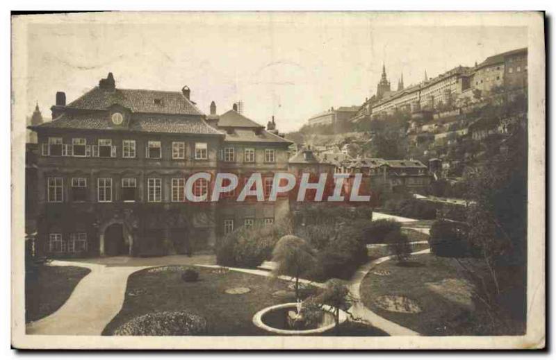 Old Postcard Prag Furstenbergschlob und Hradschin