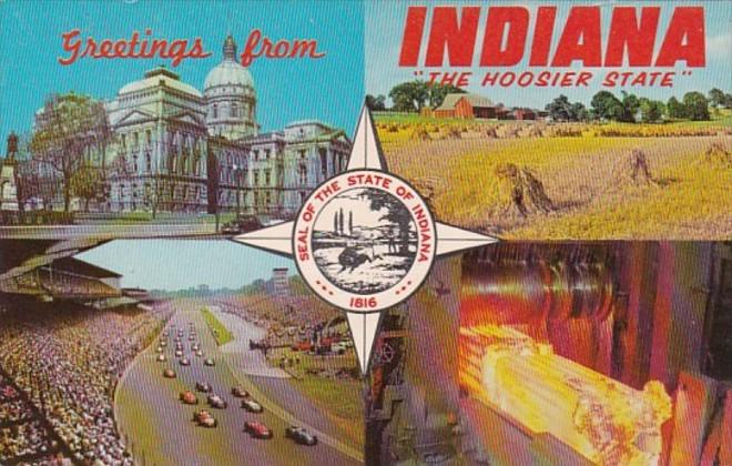 Indiana Greetings From The Hoosier State
