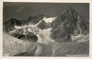 Mountaineering Austria Watzespitze 3533m photo postcard