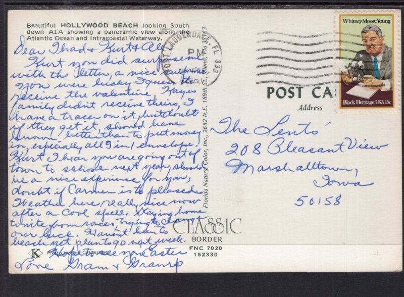 Bird's Eye View,Hollywood,FL BIN