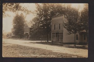 Stephensville WISCONSIN RPPC c1910 GENERAL STORE Street nr Appleton Hortonville