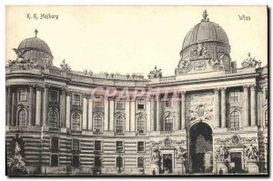 Postcard Old Vienna Hofburg
