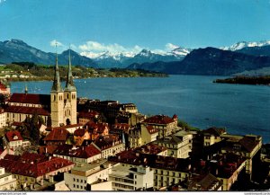 Switzerland Luzern mit Aplen 1977