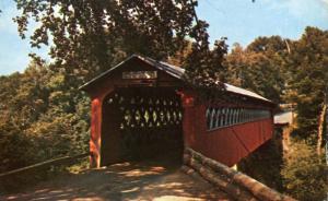 Chiselville Covered Bridge - Sunderland VT, Vermont