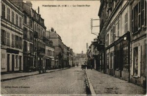 CPA Montereau La Grande- Rue FRANCE (1100786)