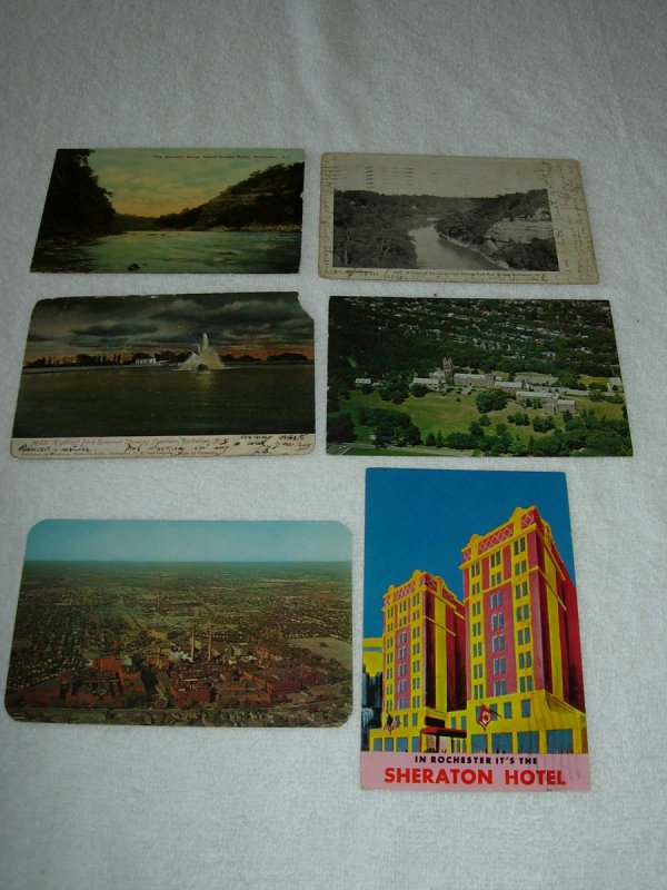 Rochester NY - Lot Of 6 Great Vintage Postcards - x0393