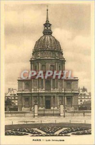 Old Postcard Paris Invalides