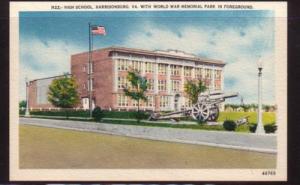 Virginia PC US High School Harrisonburg & World War Park unused