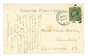 NY - Balston Spa. Blue Mill Pond