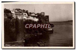 Old Postcard From Rabat Oudaia The Rointe