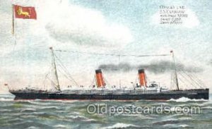 Cunard Line SS. Campania Steamer Ship Unused very light wear close to perfect