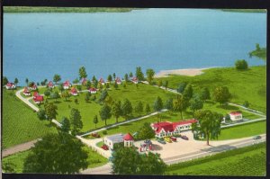 Ontario DESERONTO Dawson's Quinte Beach Motel Hwy #2 - pm1971 - Chrome