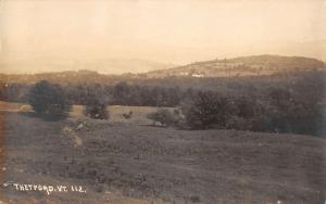 Thetford Vermont panoramic birds eye view of area real photo pc Y14796
