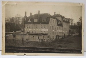 RPPC Austria PRESSPAN & PAPPER FABRIK A. Finger & Comp. Postcard A9