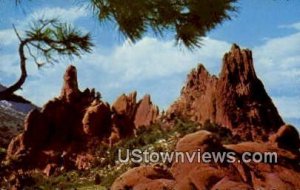 Garden of the Gods, Colorado     ;     Garden of the Gods, CO  