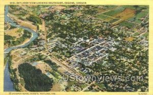 Skyline View Looking Southeast - Eugene, Oregon OR  