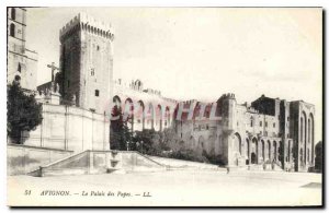 Postcard Old Avignon the Papal Palace