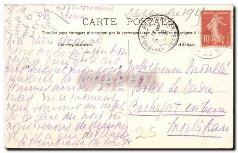 Old Postcard Paris Porte St Martin