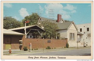 Exterior,  Casey Jones Museum,  Jackson,  Tennessee,   40-60s
