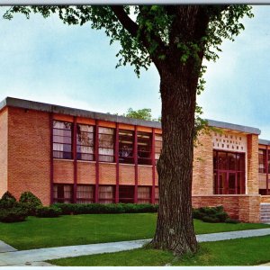 c1960s Waverly IA Homuth Memorial Library Wartburg College Mid Mod Building A230