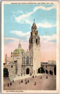 1916 Panama-California Exposition San Diego California Building Posted Postcard