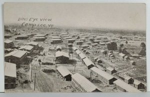 Camp Lee Virginia Birds Eye View  Postcard P15